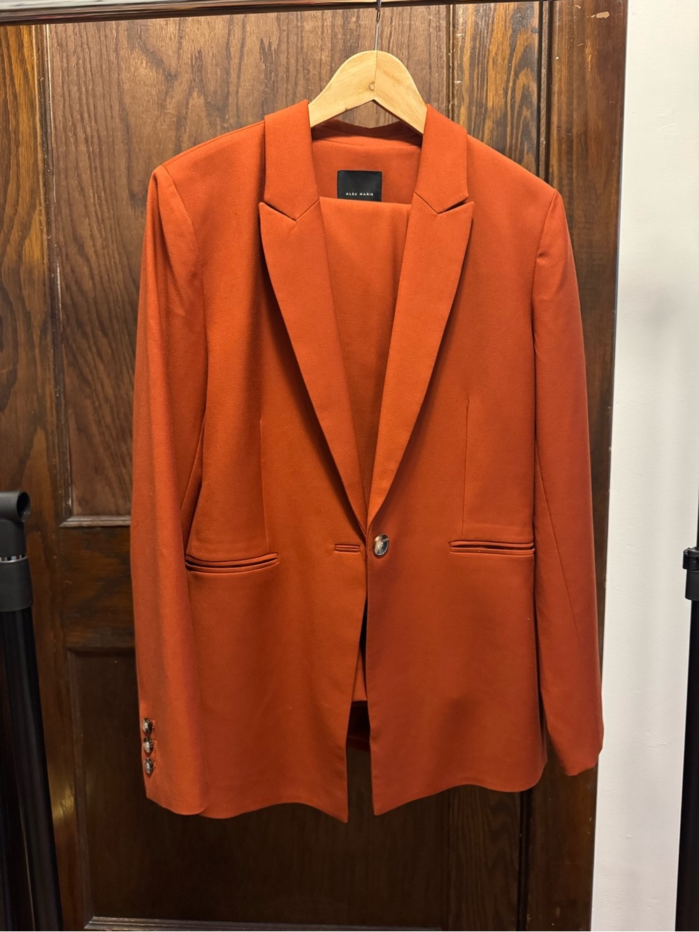 Burnt Orange Suit - Alex Marie
